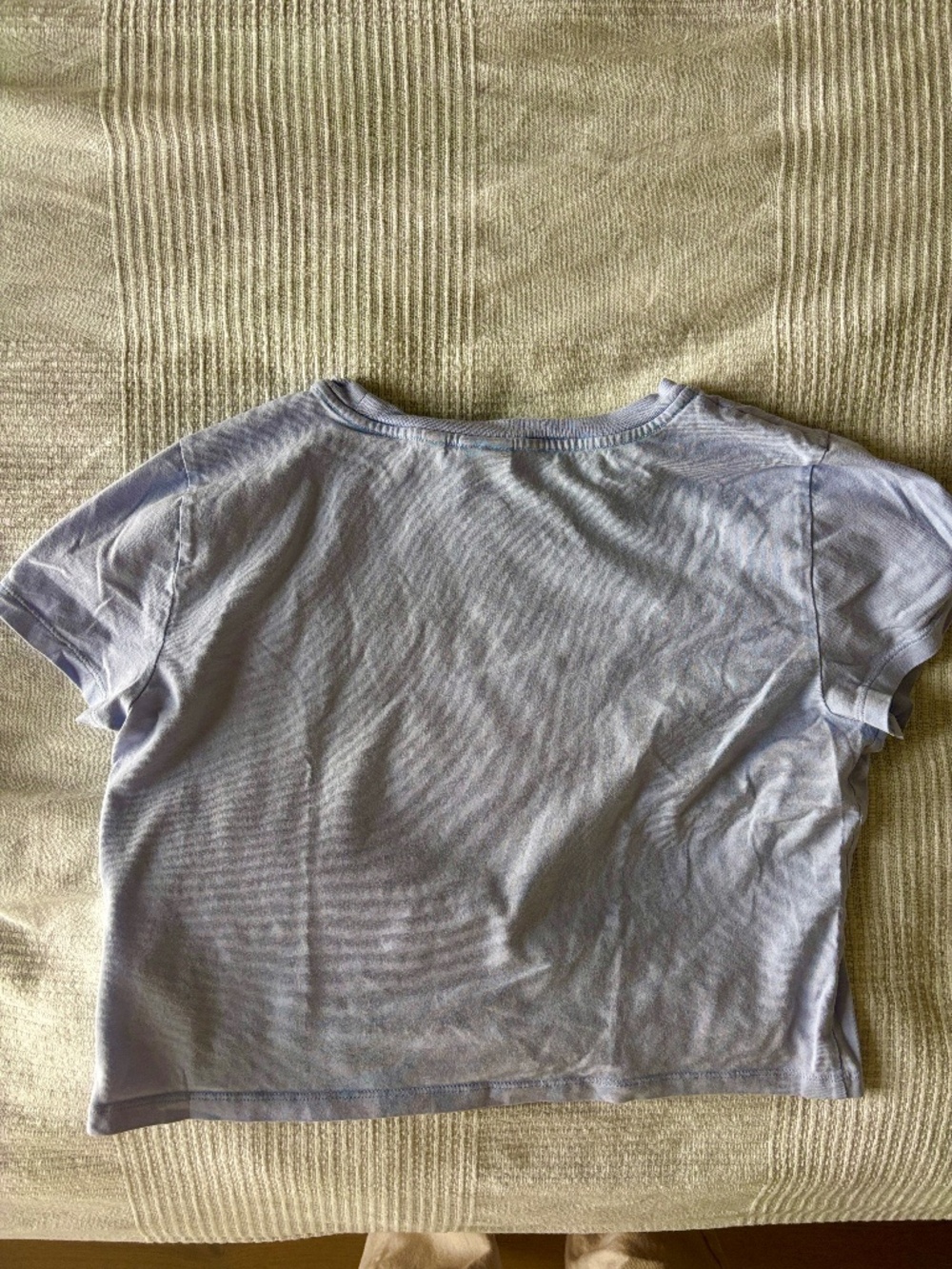Sunday Best light blue crop top